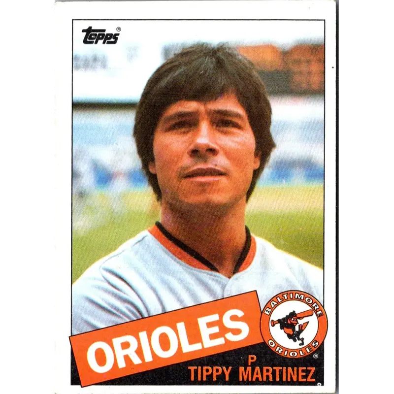 1985 Topps Tippy Martinez #445