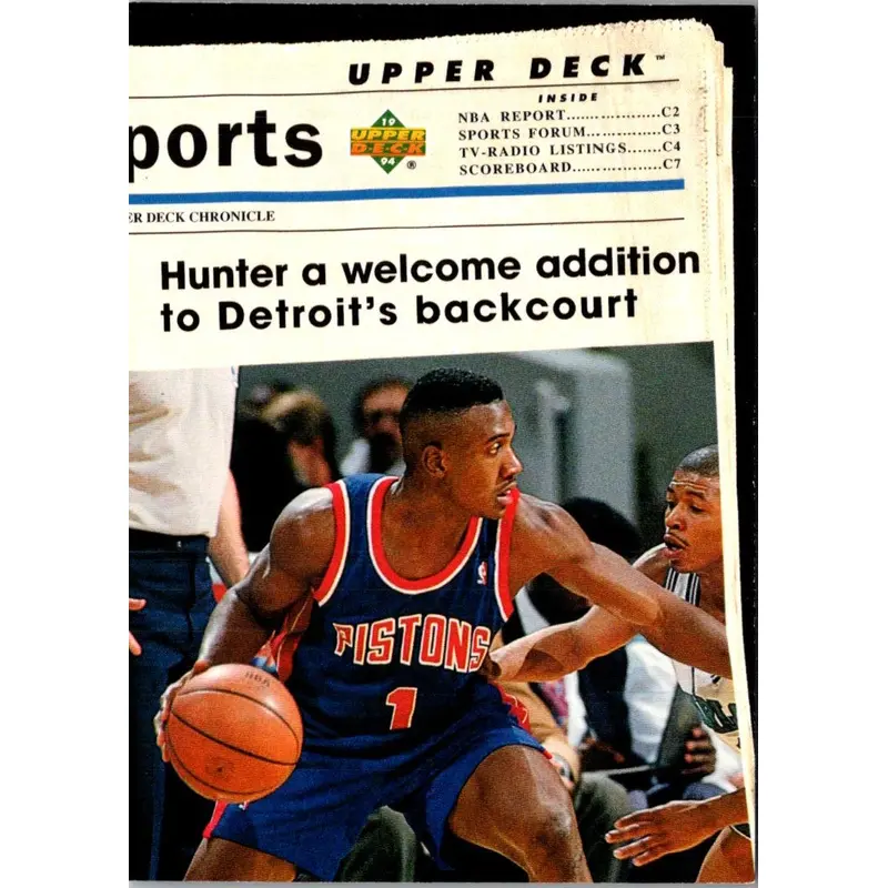 1993 Upper Deck Special Edition Lindsey Hunter #206