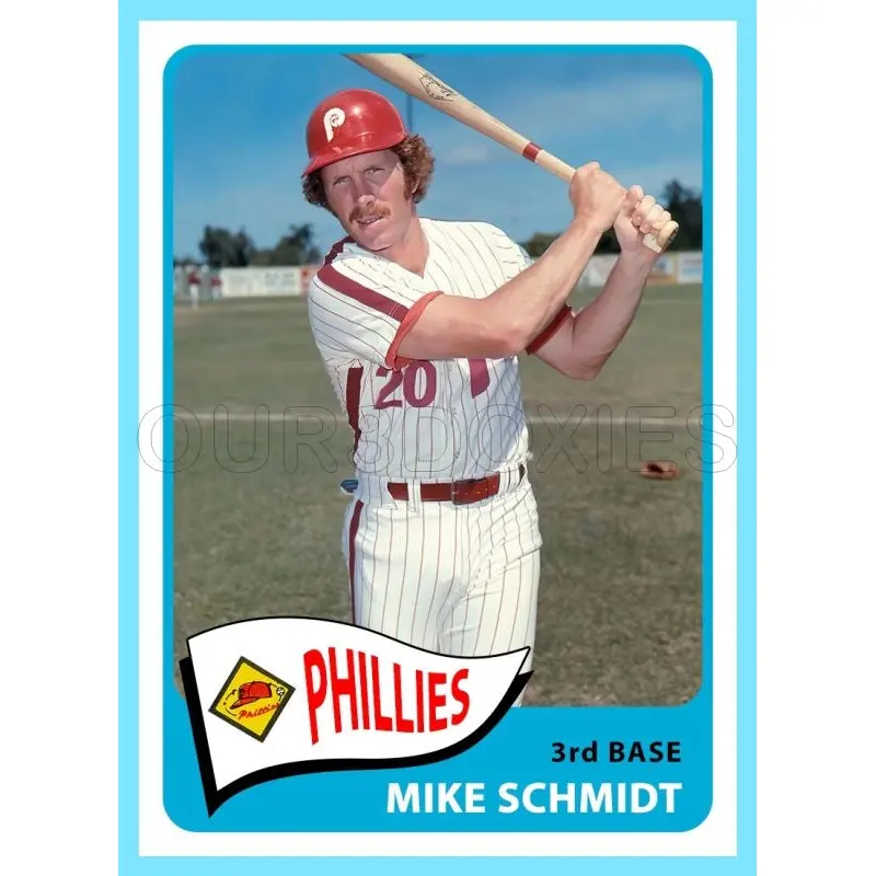 Mike Schmidt 1965 Topps Custom Card - 4406
