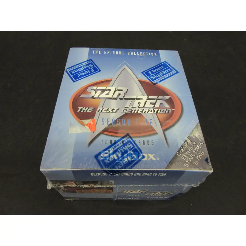 1995 Skybox Star Trek The Next Generation Season Five Box