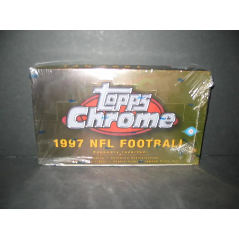 1997 Topps Chrome Football Box (Hobby)