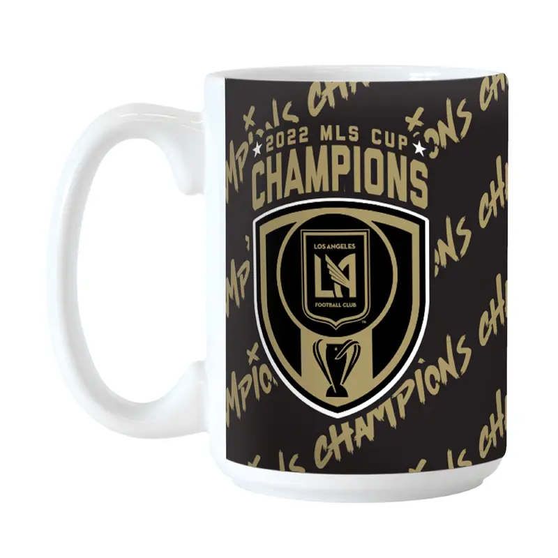 LA FC MLS Cup Champs 15oz Sublimated Mug