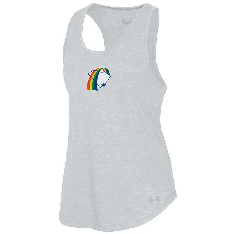 W UA Rainbows Gray Tank