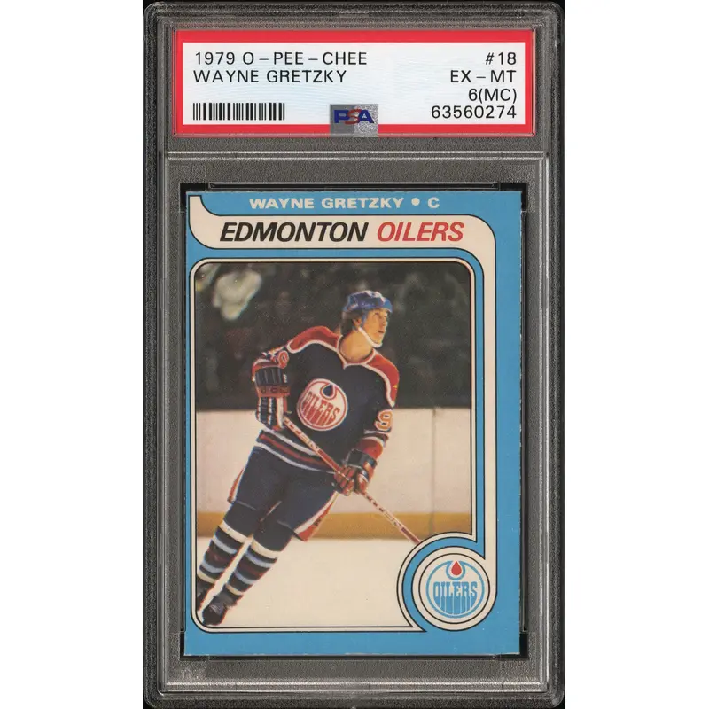 Wayne Gretzky 1979 O-Pee-Chee #18 PSA 6 OC Ex-Mint