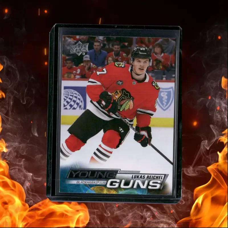 2022-23 Upper Deck Lukas Reichel Young Guns Rookie #235