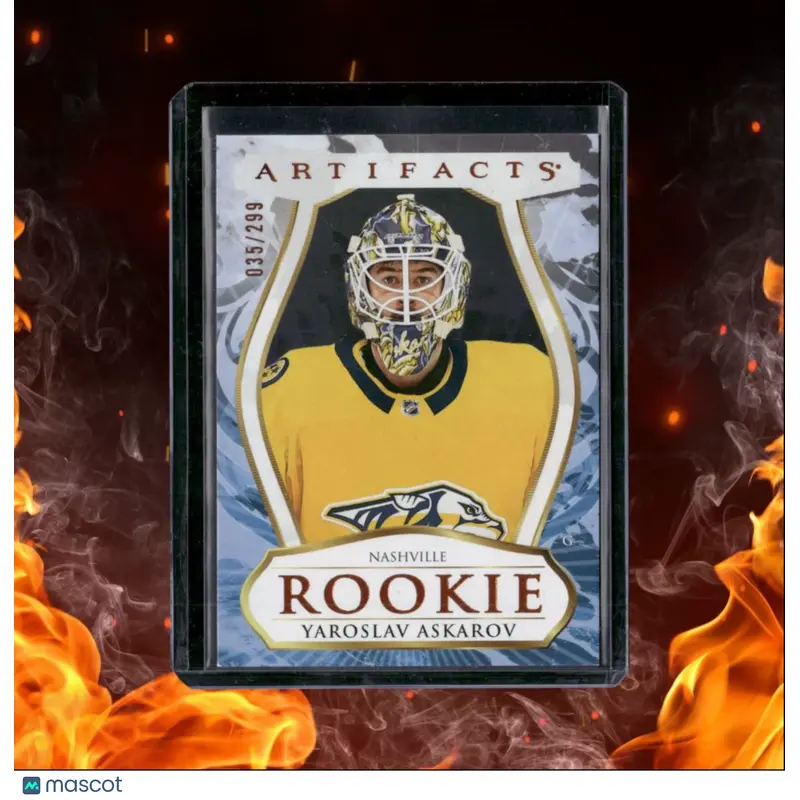 2023-24 Upper Deck Artifacts Yaroslav Askarov Orange Rookie 035/299 #183