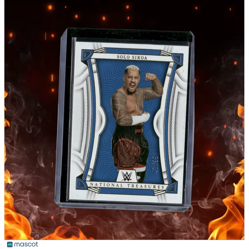 2023 Panini Chronicles National Treasure WWE Solo Sikoa 41/99 #NT-27