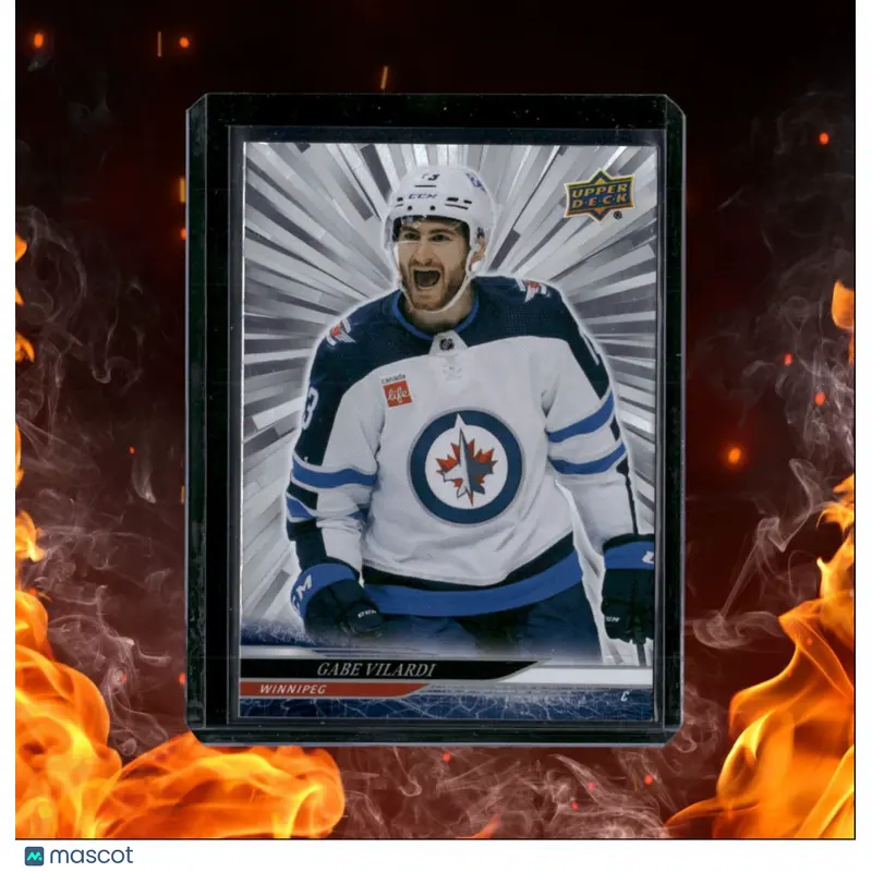 2024-25 Upper Deck Gabe Vilardi Outburst Silver #195
