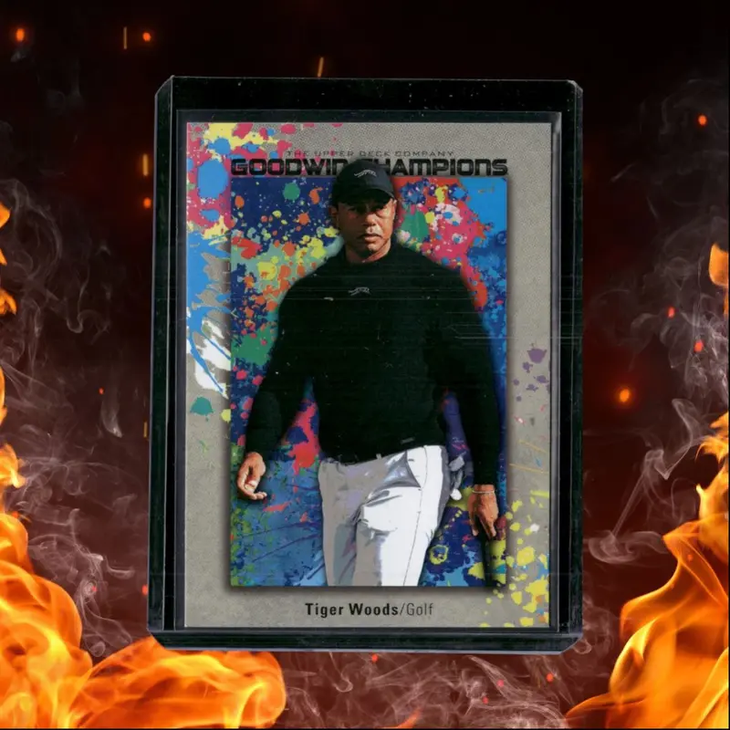 2024 Upper Deck Goodwin Champions Tiger Woods Splash of Color (H) #131