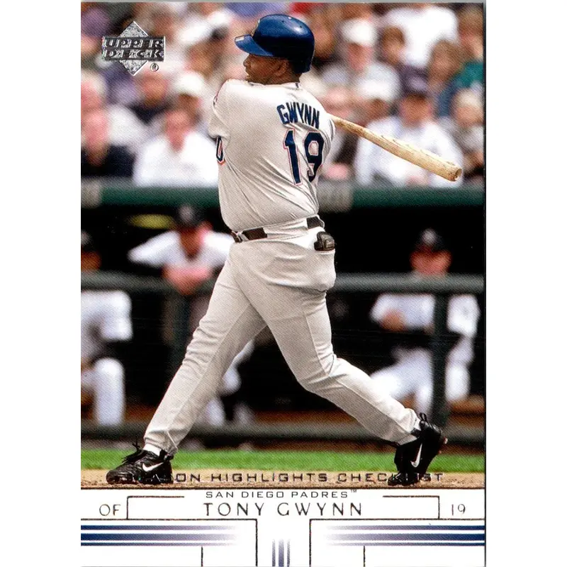 2002 Upper Deck Tony Gwynn #495