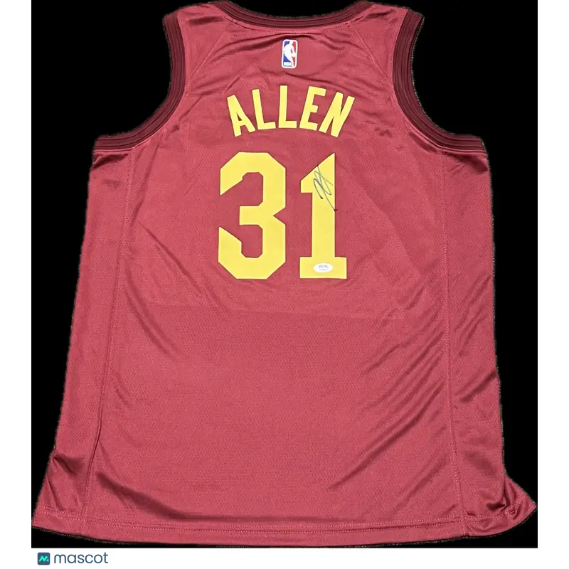 Jarrett Allen Signed Jersey PSA Cleveland Cavaliers Autographed