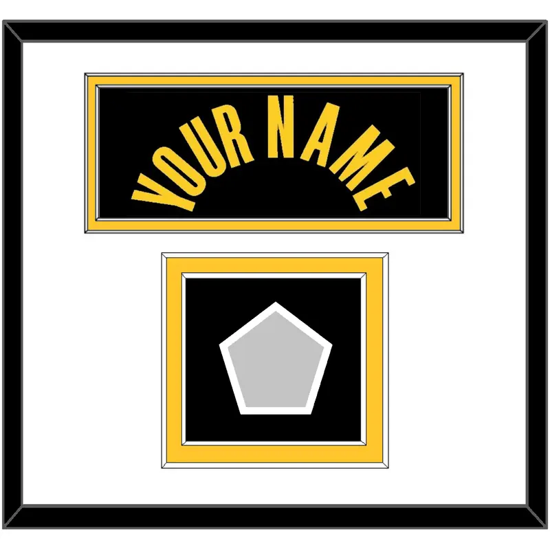 Los Angeles Name & Finals Patch - Black Mamba (2017-2018 & 2020) - Double Mat 1