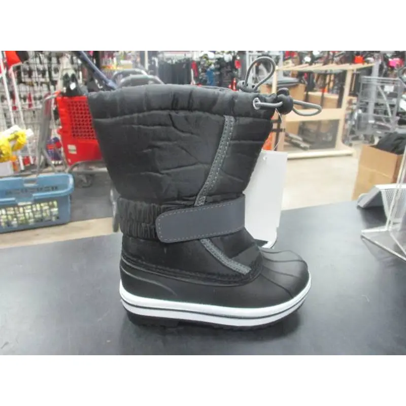 New WFS Kids Snow Stopper Boots Black Size 9