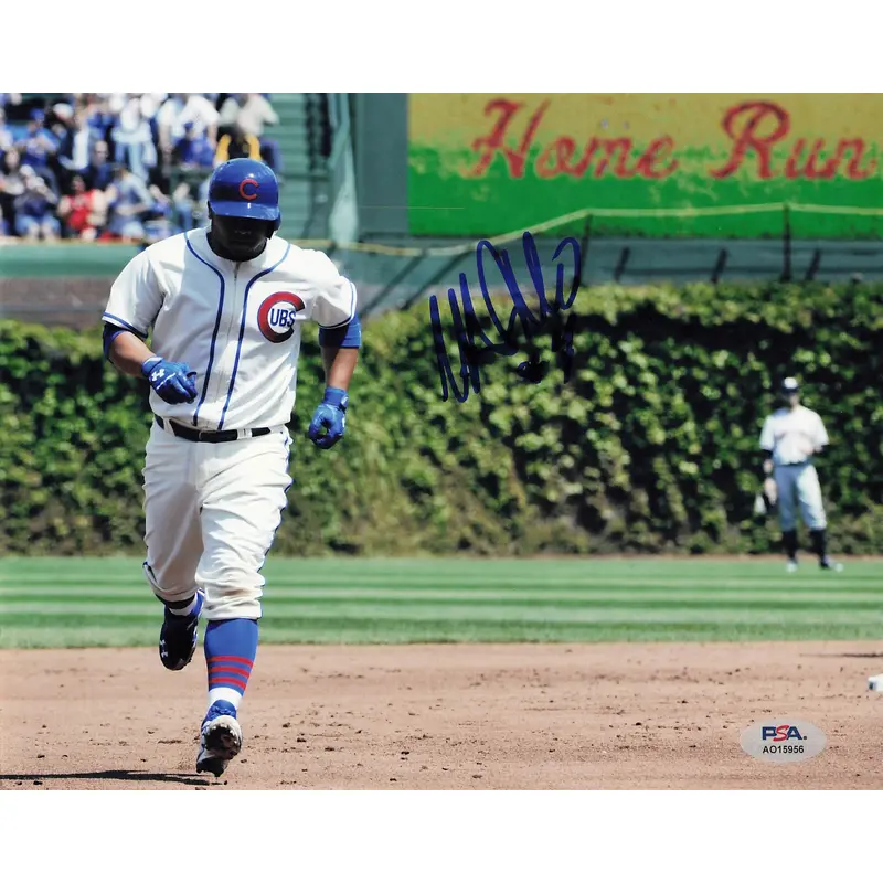 Welington Castillo signed 8x10 photo Chicago Cubs PSA/DNA Autographed