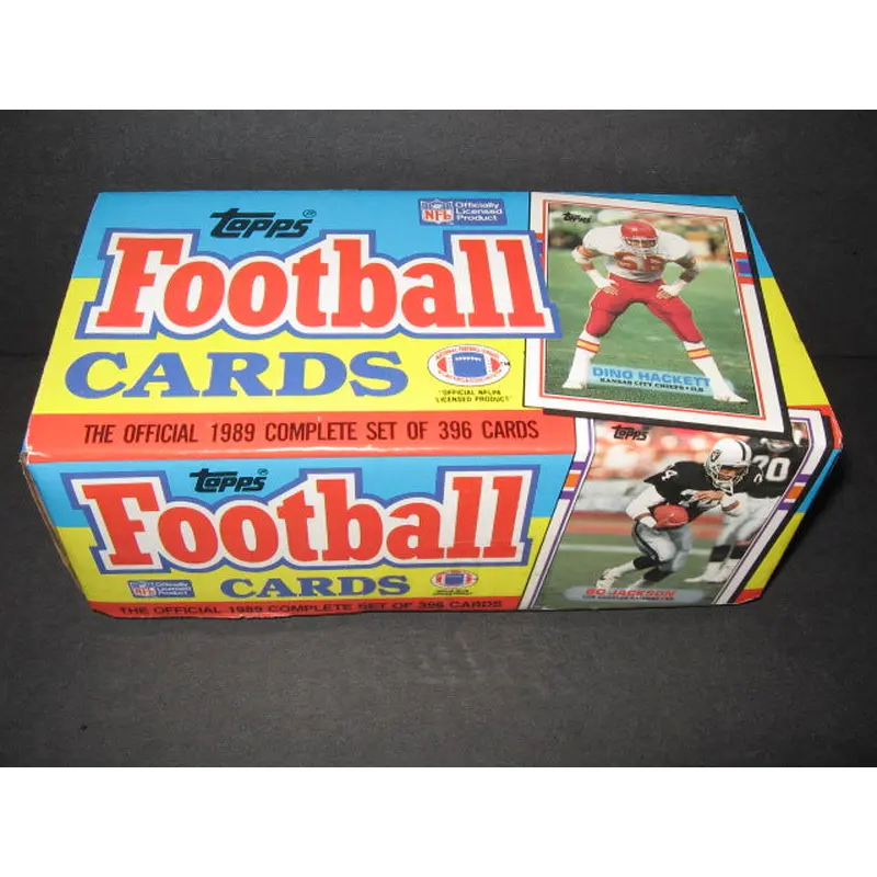 1989 Topps Football Factory Set (Holiday)