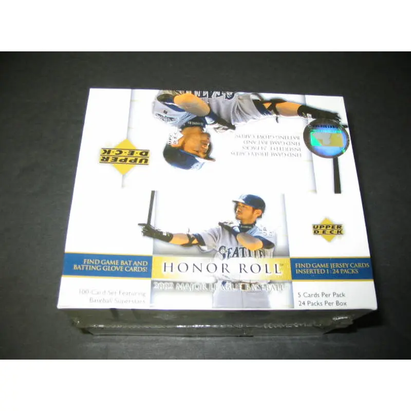 2002 Upper Deck Honor Roll Baseball Box (Hobby)