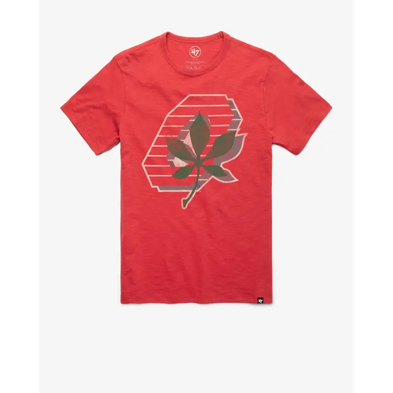 OHIO STATE BUCKEYES VINTAGE GRIT '47 SCRUM TEE