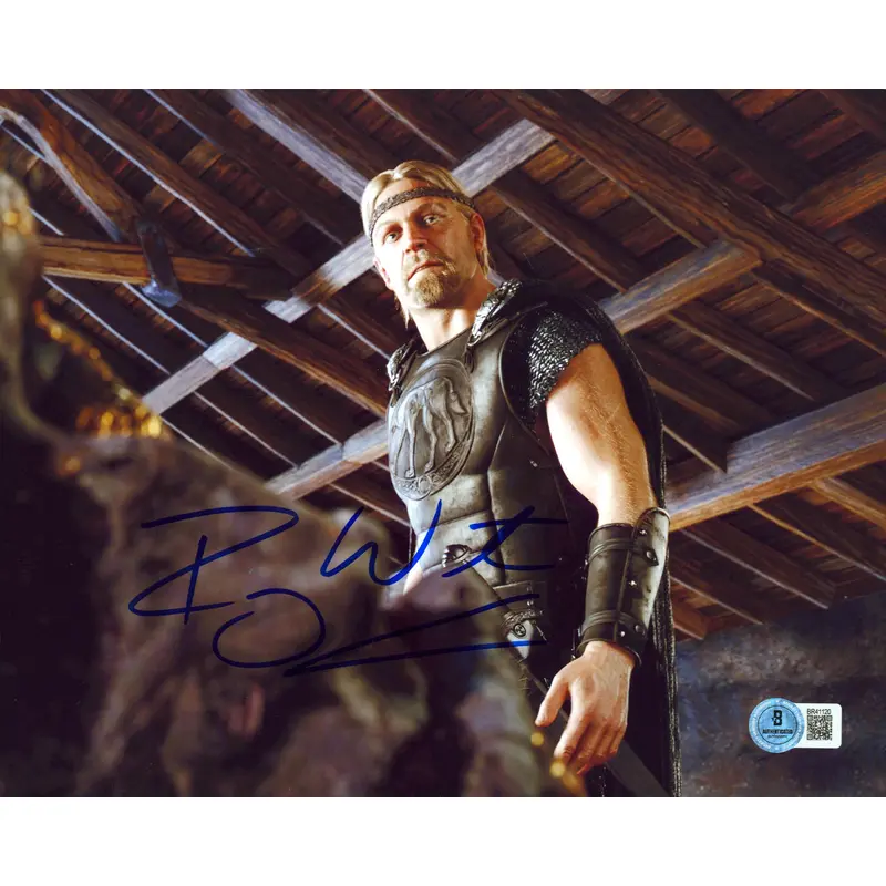 Ray Winstone Beowulf Authentic Signed 8x10 Vertical Photo BAS #BR41120