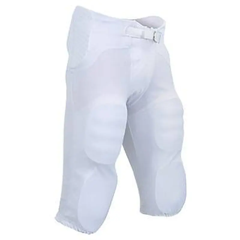 New Champro Adult White Safety Integrated Football Pant w/ Pads Medium