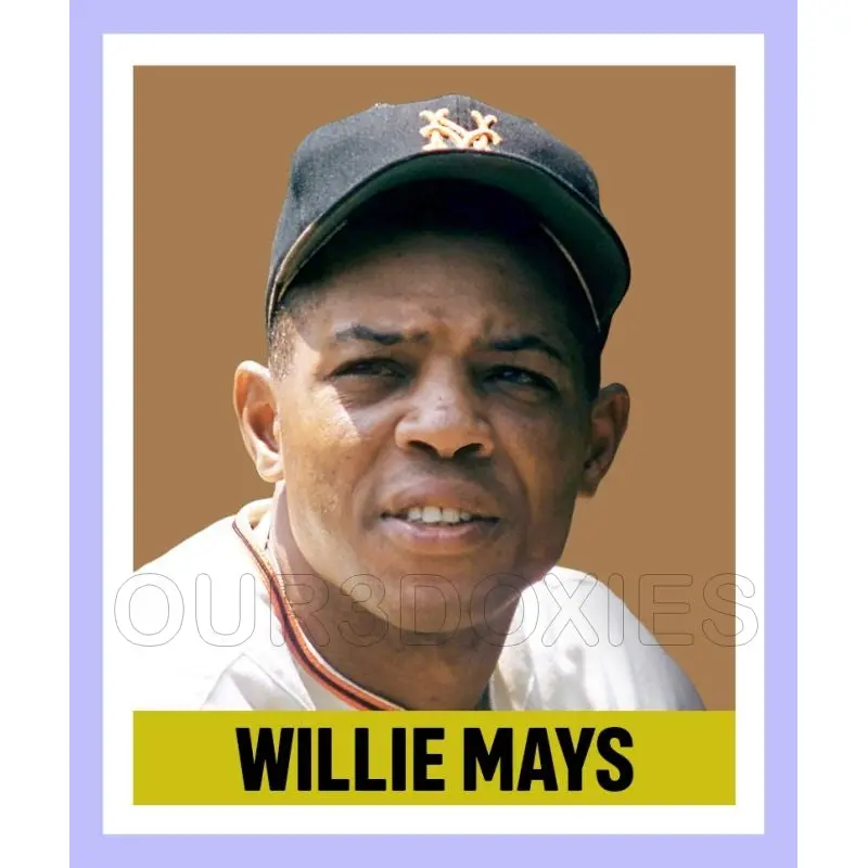 Willie Mays 1948 Leaf Custom Card - 3959