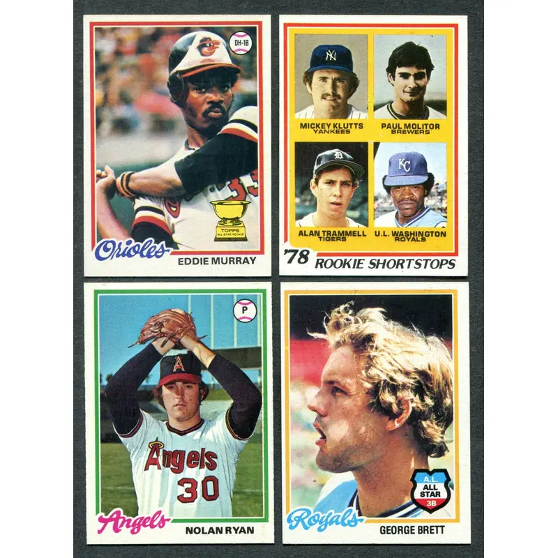 1978 Topps Baseball Complete Set EX/MT NM/MT (726) (24-371) (Read)
