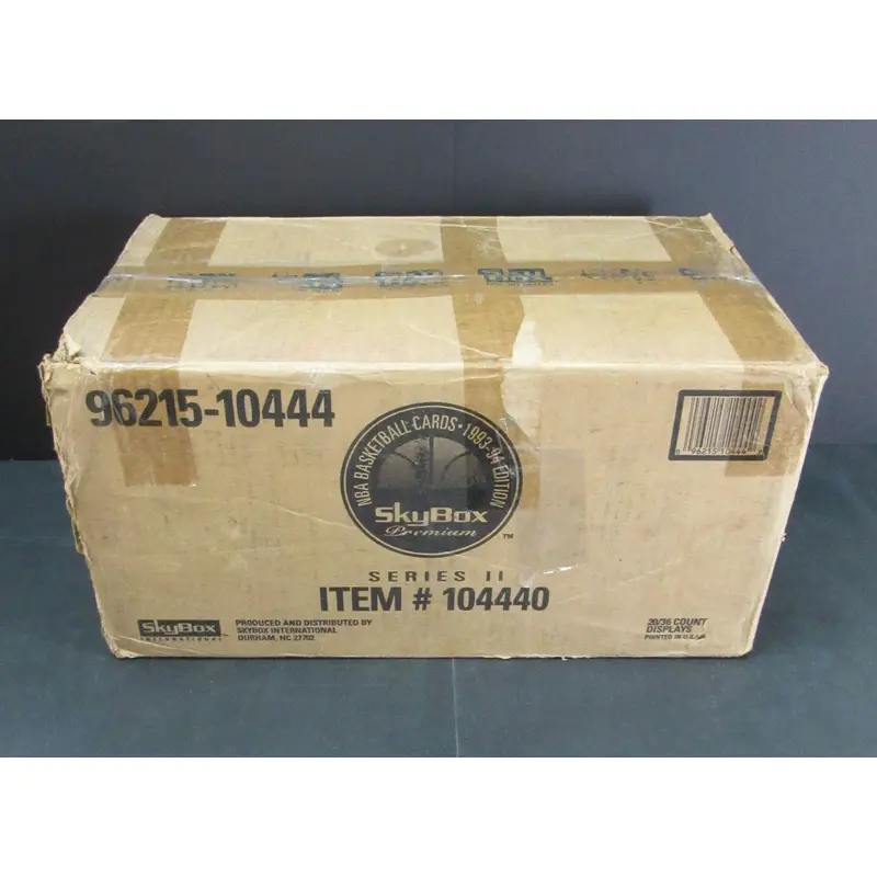 1993/94 Skybox Basketball Series 2 Case (20 Box)
