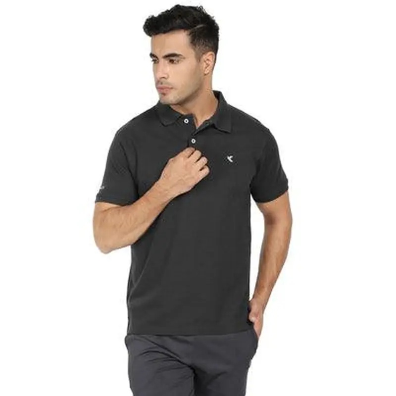 Kronos Cotton Polo All Seasons | Men's | Raven | KIBI Sports