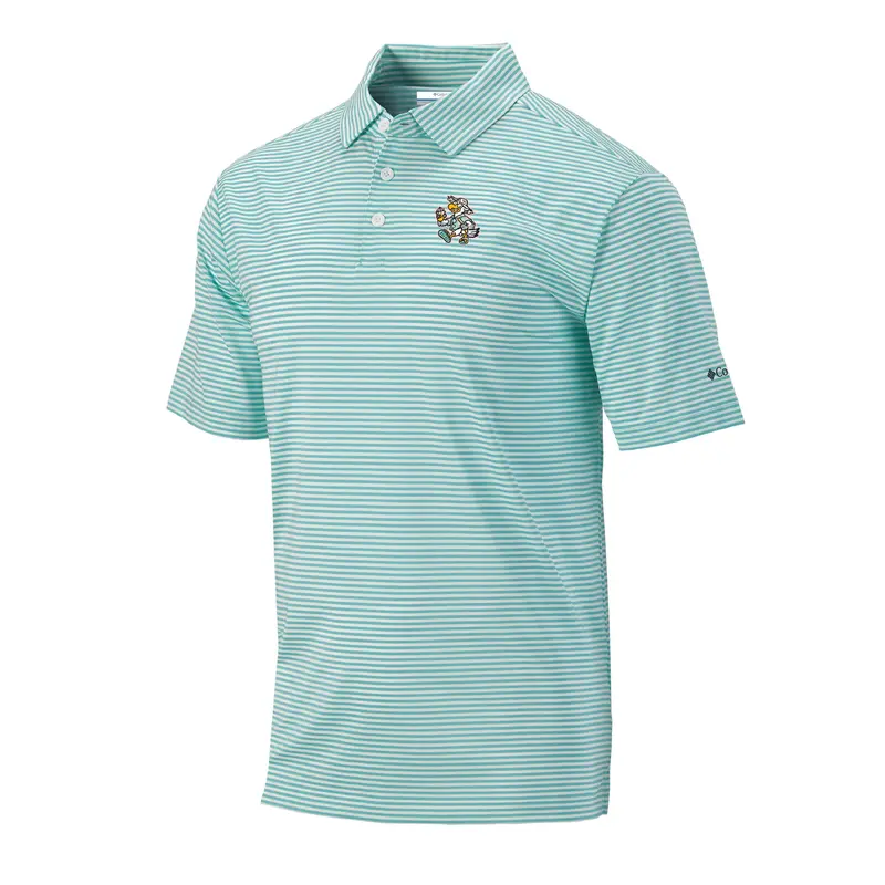 Columbia Gulf Stream Club Invite Polo with Biloxi Beach Chickens Logo