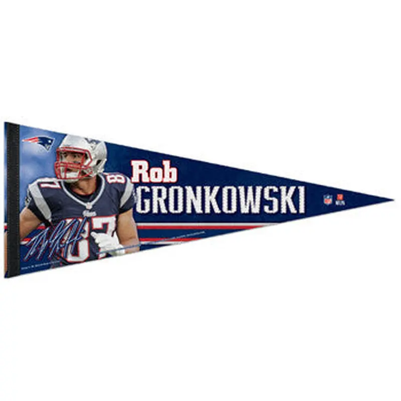 Rob Gronkowski "Signature Series" Premium NFL Felt Collector's Pennant (2012) - Wincraft