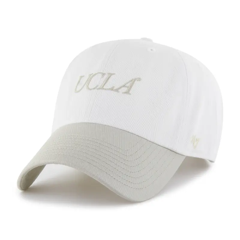 UCLA BRUINS FOUNDATION SCRIPT TWO TONE '47 CLEAN UP