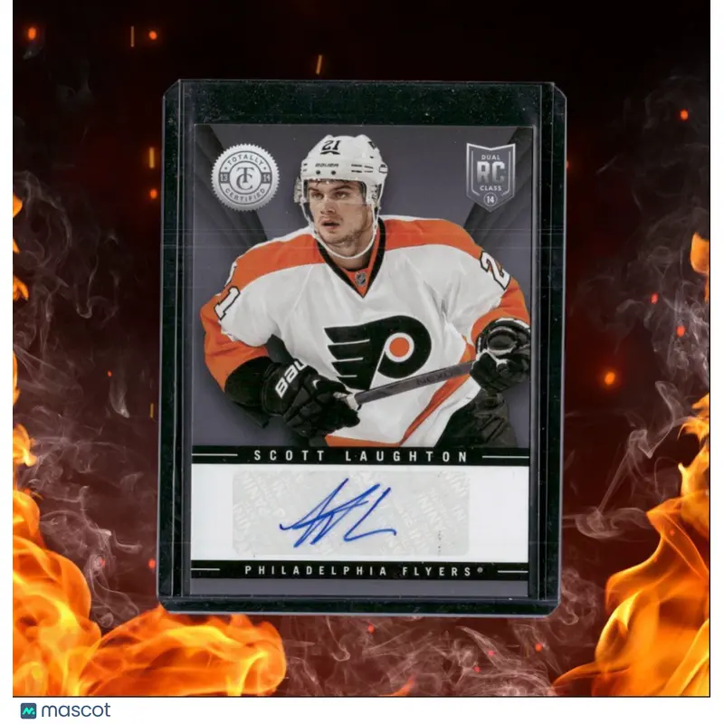2013-14 Panini Totally Certified Scott Laughton Rookie Auto #TR-SL