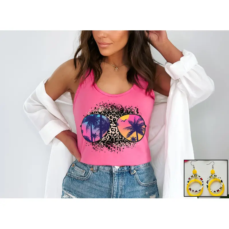Summer Sunglasses- Leopard