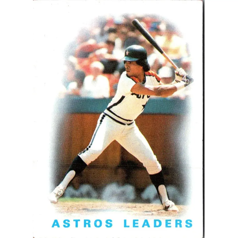 1986 Topps Astros Leaders: Jose Cruz #186
