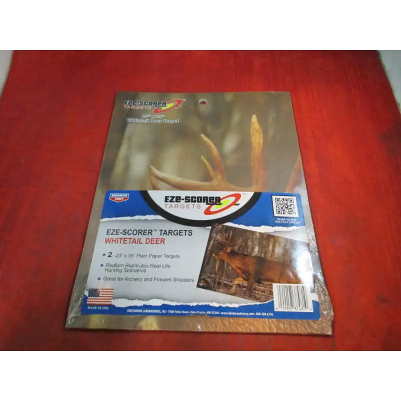 Birchwood Casey Eze-Scorer 23" x 35" Whitetail Deer Target -  2 Pack