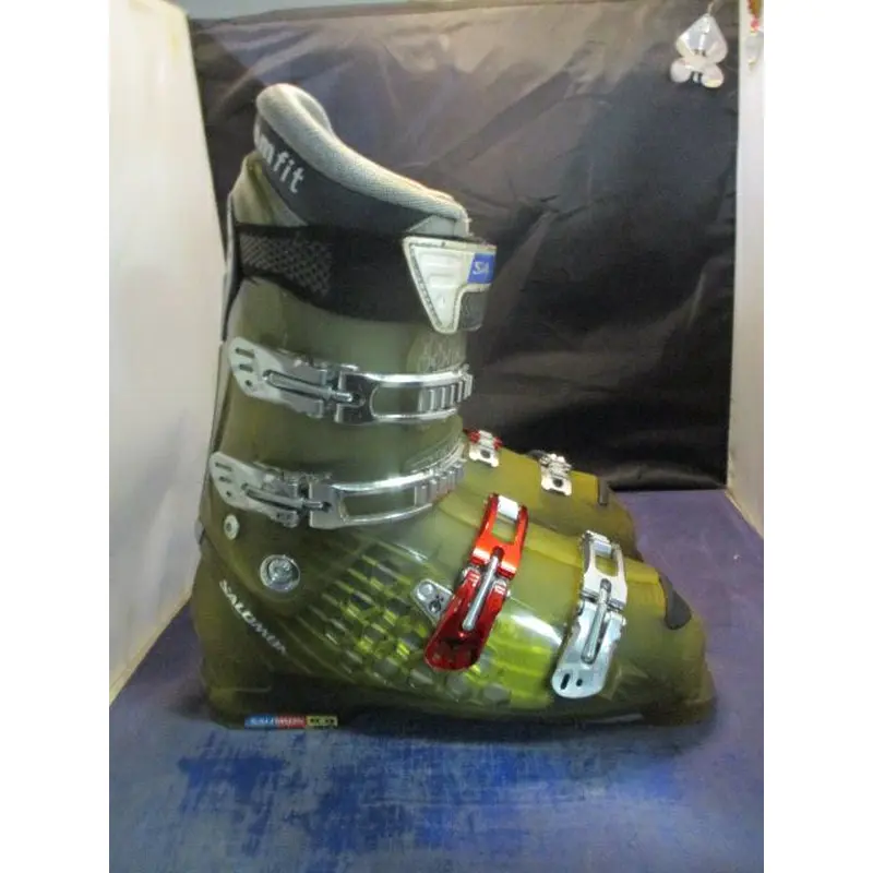 Used Salomon Course Fex 95 Carbonlink Ski Boots Size 29.5