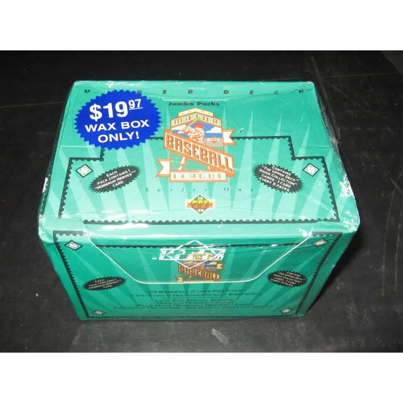 1993 Upper Deck Baseball Series 1 Jumbo Box (Green)