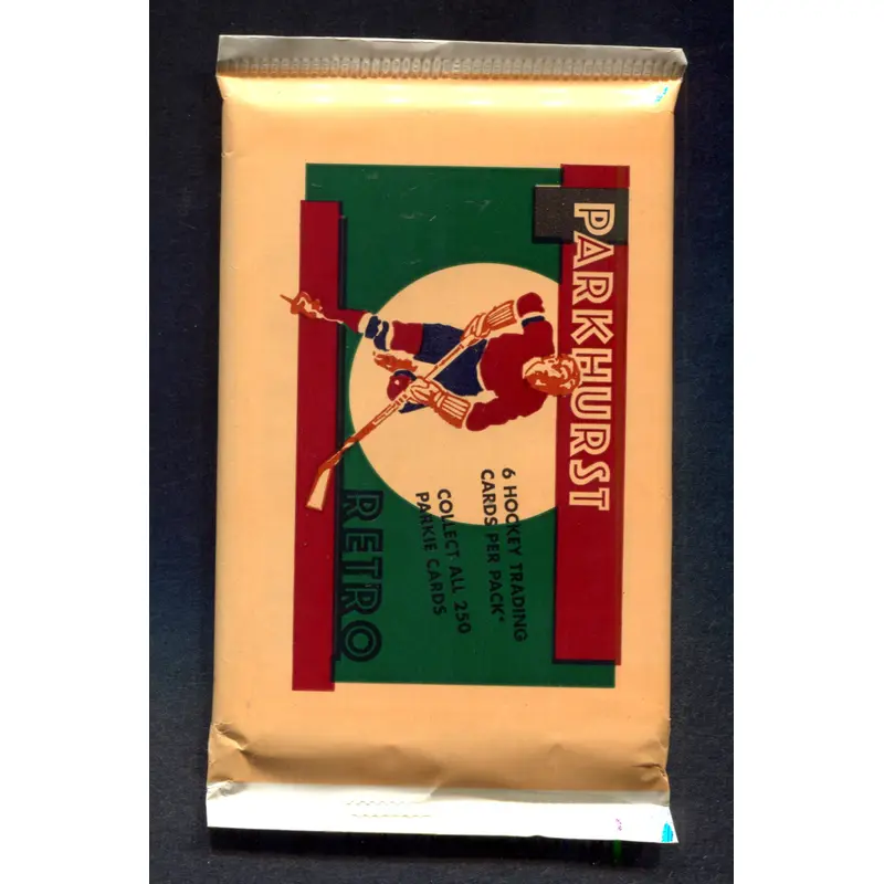 2002/03 Parkhurst Retro Hockey Unopened Pack (6)