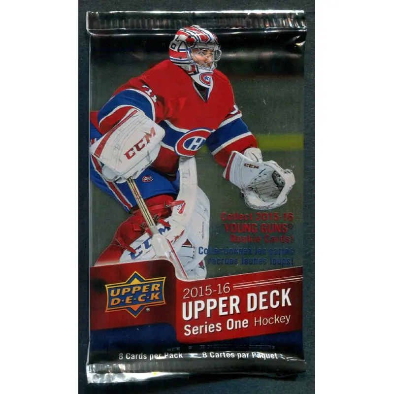 2015/16 Upper Deck Hockey Series 1 Unopened Pack (Retail)
