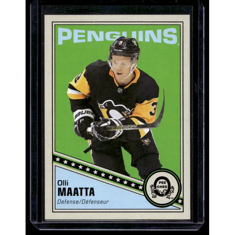 2019-20 O-Pee-Chee - Retro Blank Backs - Olli Maatta #181