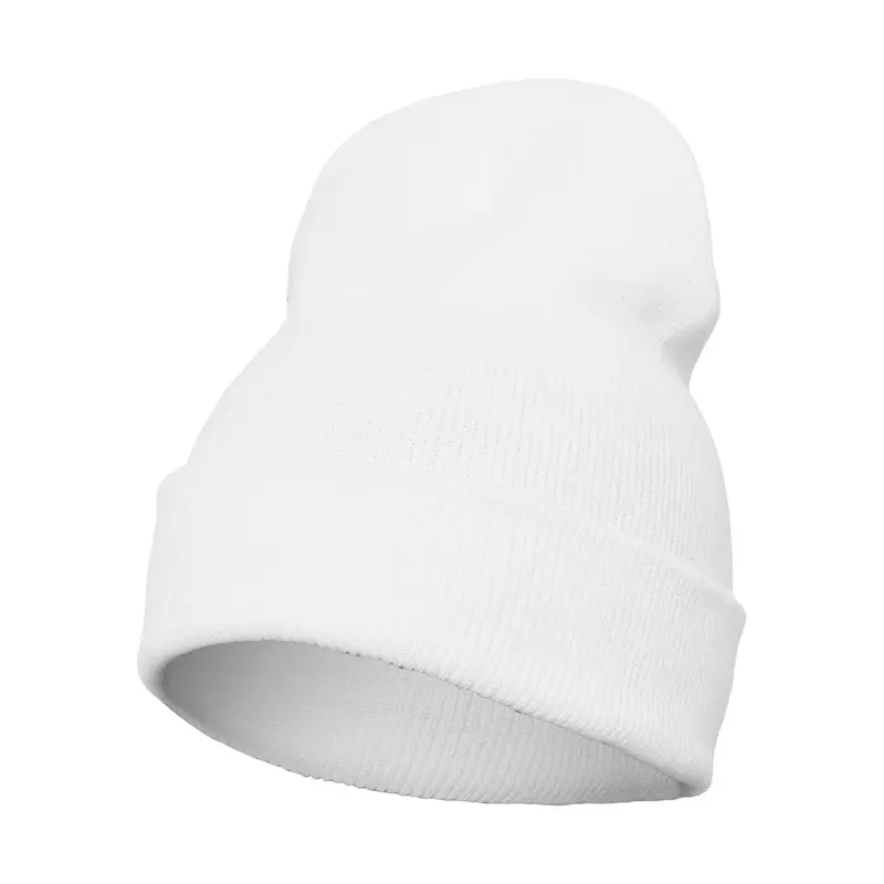 Yupoong Fold Up Beanie - White