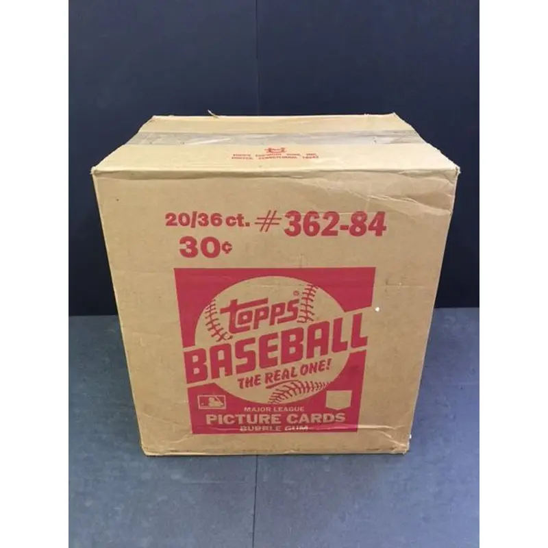 1984 Topps Baseball Unopened Wax Case (20 Box) (Wrapped) (FASC)