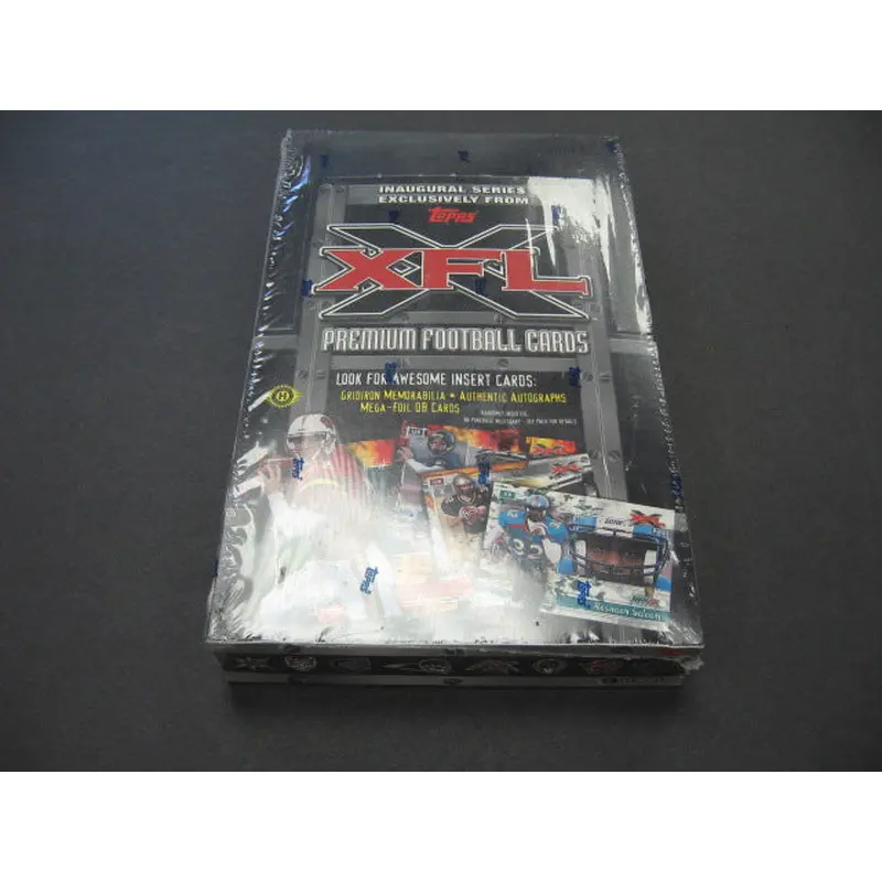 2001 Topps XFL Football  Box (Hobby)