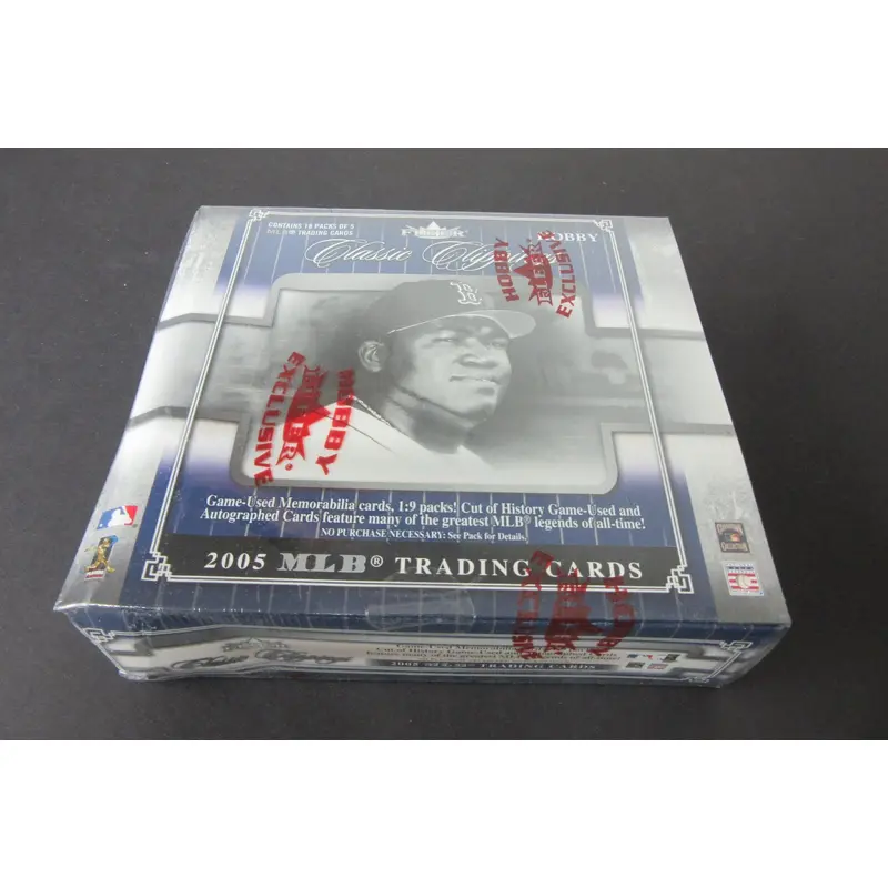 2005 Fleer Classic Clippings Baseball Box (Hobby)