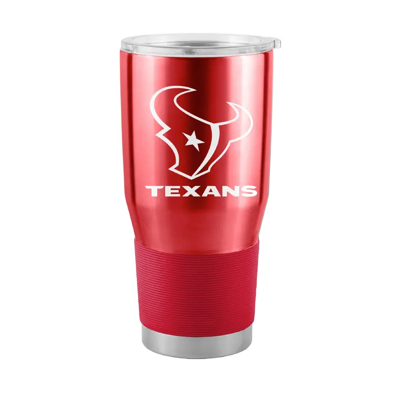 Houston Texans H Town Red 30oz Flipside Stainless Steel Tumbler