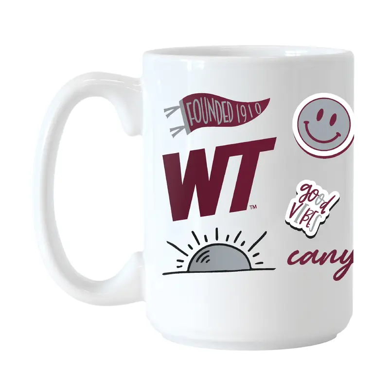West Texas A&M 15oz Native Sublimated Mug