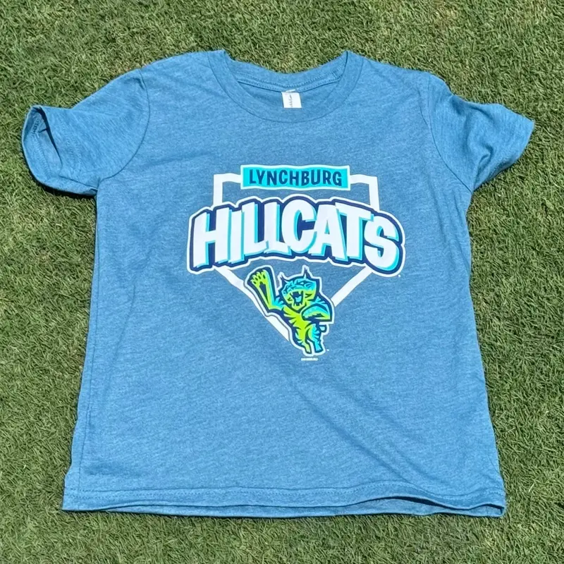 Lynchburg Hillcats Teal Youth Tee