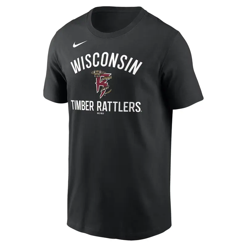 Timber Rattlers Nike Black Legend SS Tee