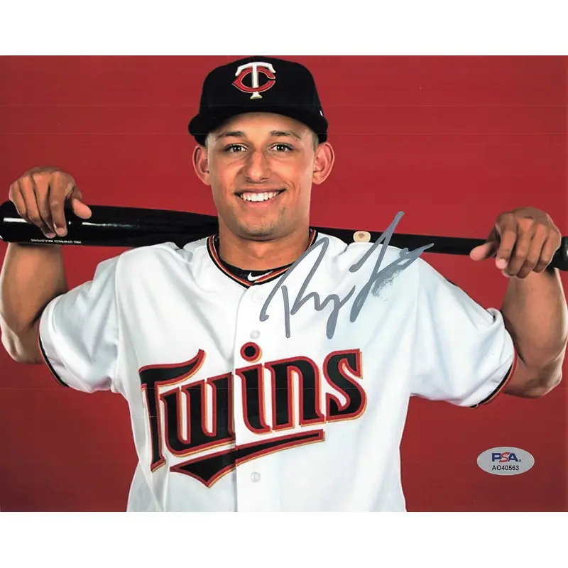 ROYCE LEWIS signed 8x10 photo PSA/DNA Minnesota Twins Autographed