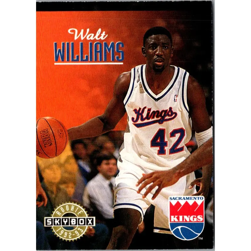 1992 SkyBox Walt Williams #396 Rookie
