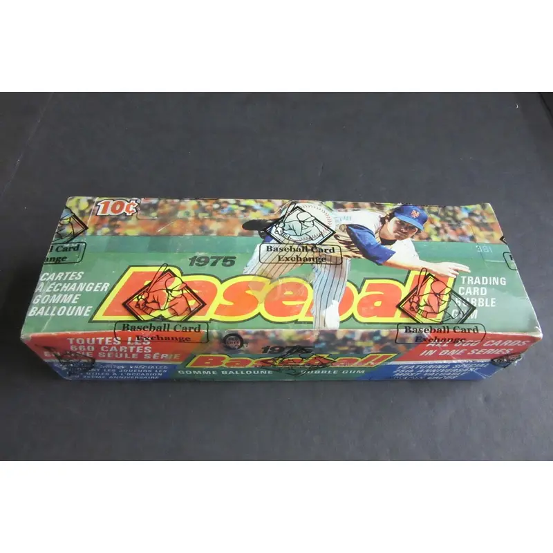 1975 OPC O-Pee-Chee Baseball Unopened Wax Box (BBCE) (X1062)